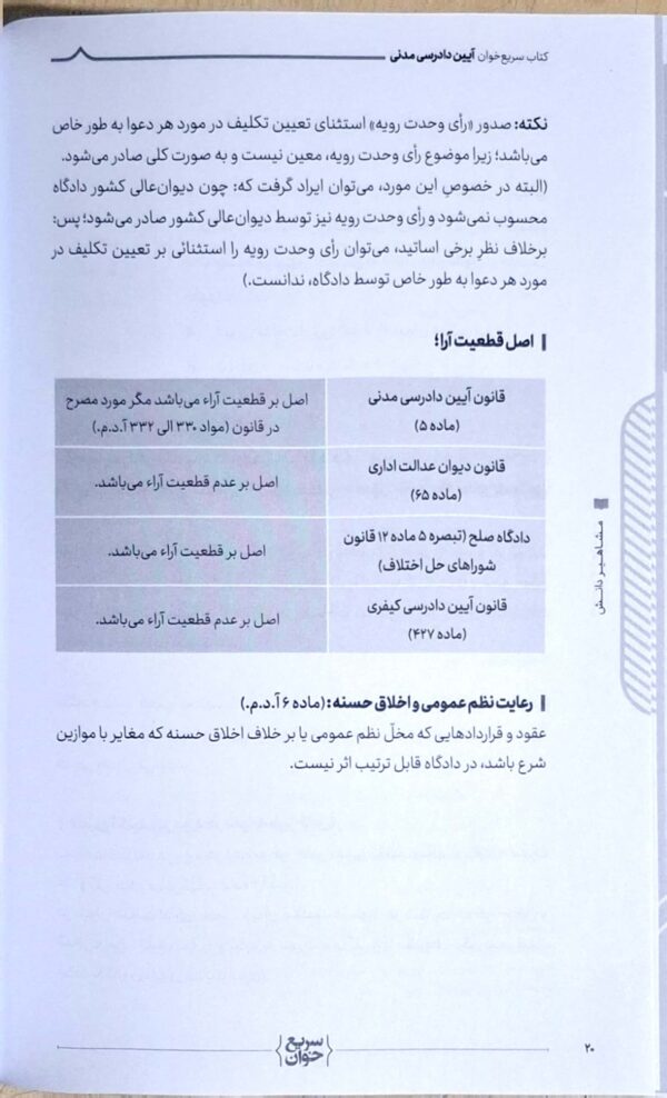 خرید آنلاین سریع خوان آیین دادرسی مدنی